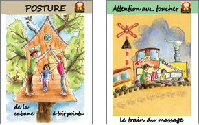 Yoga voyage le livre - example de cartes
