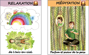 Yoga voyage le livre - example de cartes