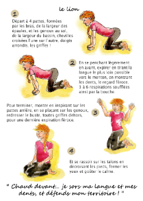 carte posture du lion verso